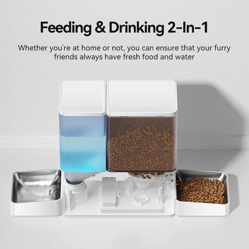 Smart WiFi Pet Feeder & Fountain