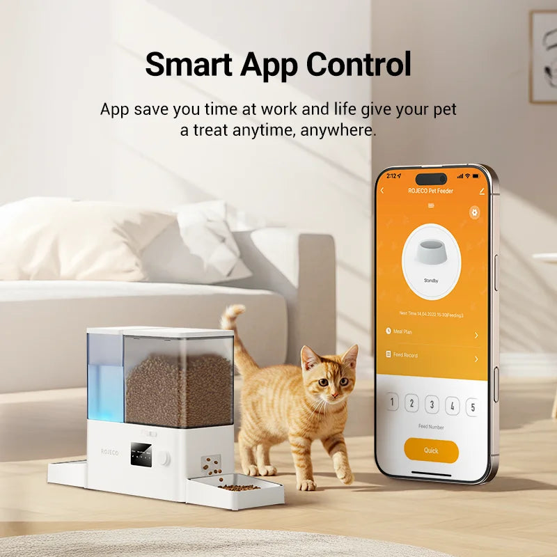 Smart WiFi Pet Feeder & Fountain