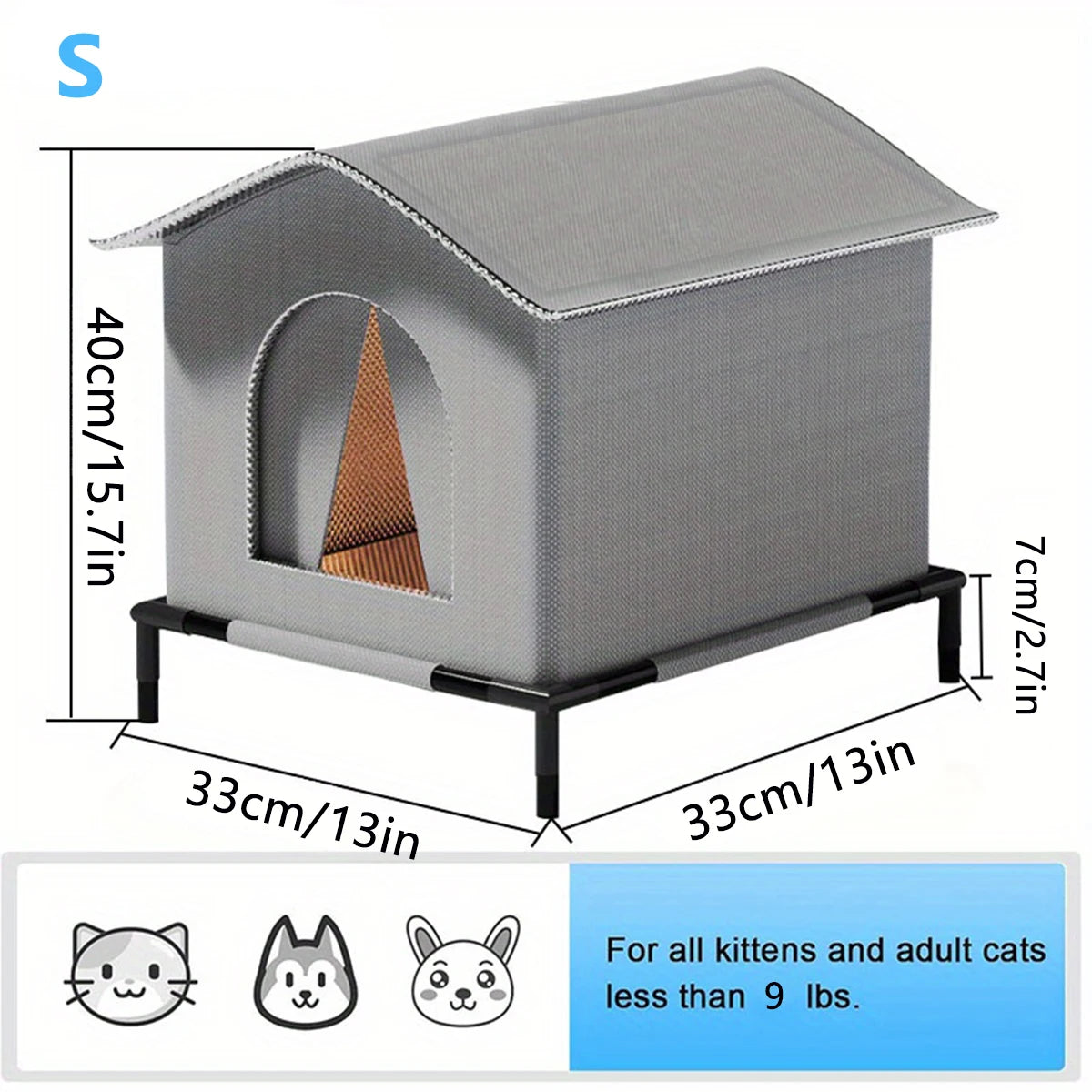 Waterproof Outdoor Pet Shelter House